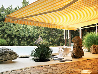 SunShade Retractable Patio Awning