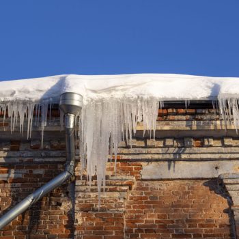 frozen gutter systems