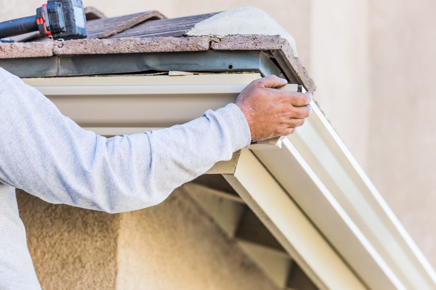 installing gutter protection system